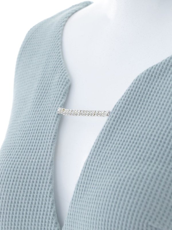 画像19: ワッフルノースリーブドレス/ジップ/谷間見せ/背中隠し/ミニドレス/キャバドレス【XS-Mサイズ/1カラー】[OF03] 【YN】dzj