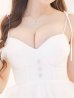 画像4: レースワンピースドレス/レイヤード/透け感/谷間見せ/背中見せ/ミニドレス/キャバドレス【XS-Lサイズ/1カラー】[OF03-U] 【YN】dzk