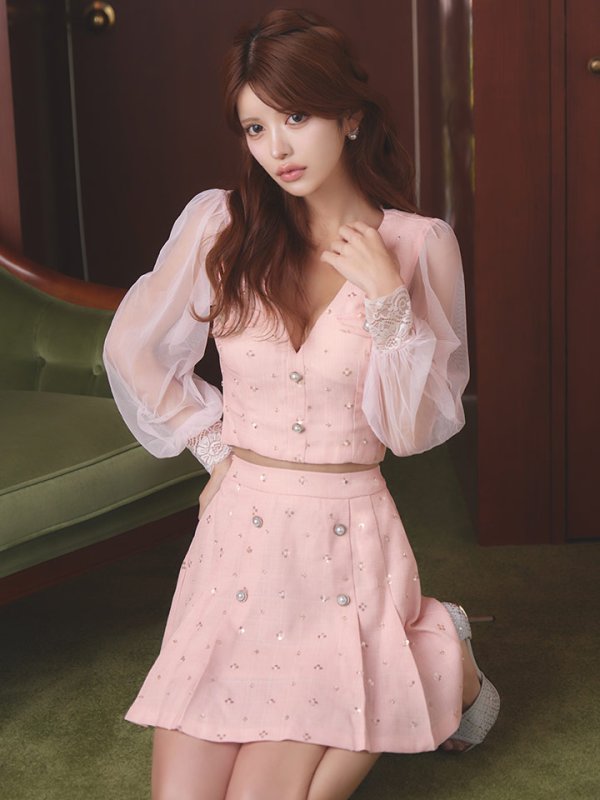 モデル：まりん　身長：163cm　着用サイズ：Sサイズ