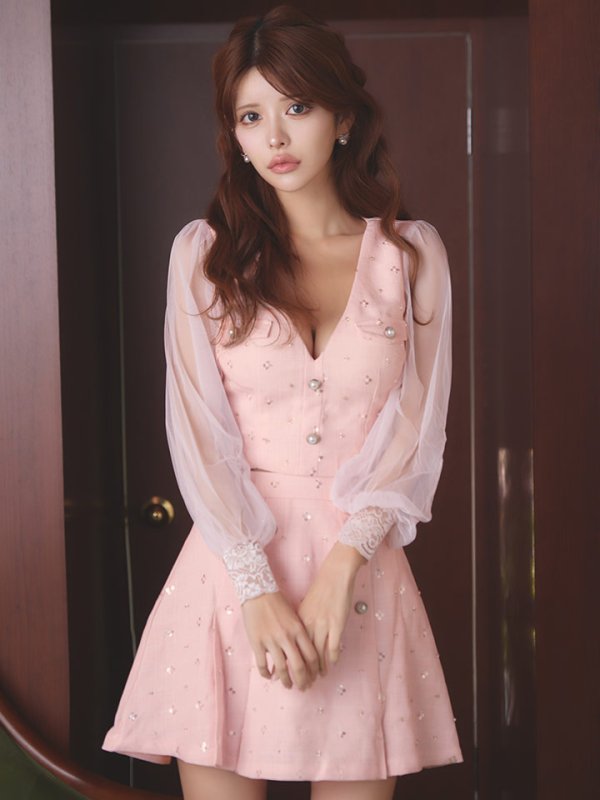 モデル：まりん　身長：163cm　着用サイズ：Sサイズ