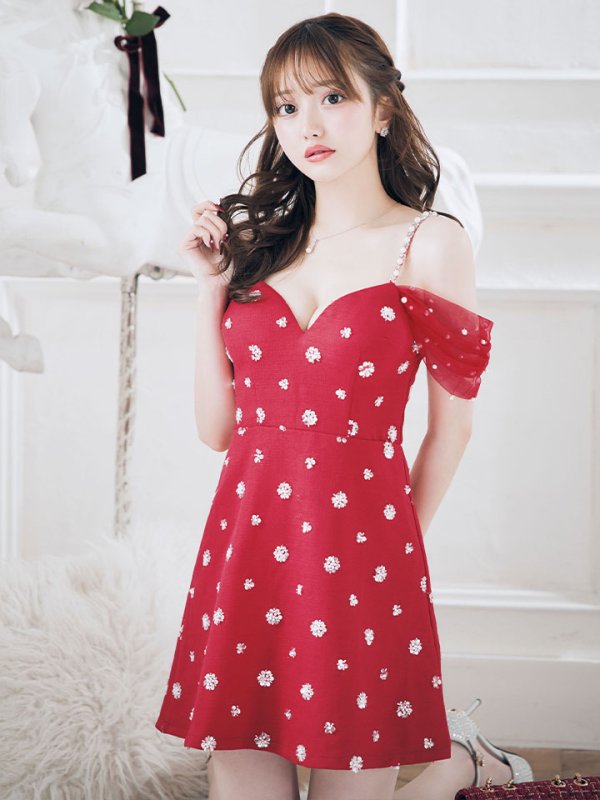 画像12: 【送料無料!】新色登場！オフショルワンピースドレス/パール/スパンコール/谷間見せ/背中見せ/Aライン/ミニドレス /キャバドレス【XS-Lサイズ/3カラー】[OF03-X] 【YN】dzc