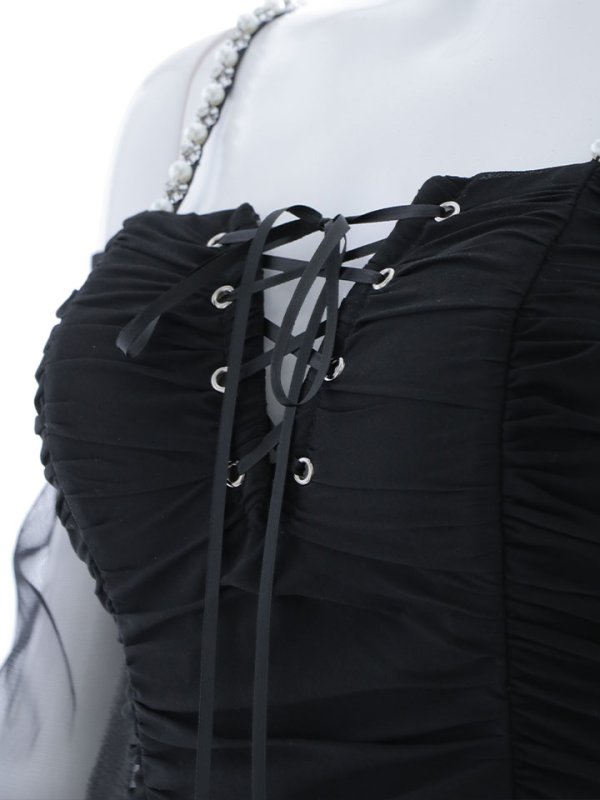 画像15: シフォンギャザードレス/谷間見せ/背中見せ/オフショル/シャーリング/タイト/キャバドレス/ミニドレス【S-Lサイズ/1カラー】[OF03]【YN】dzk