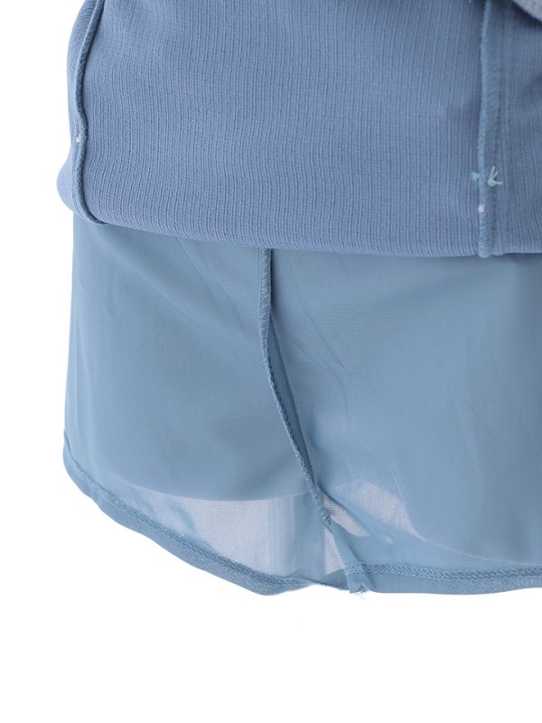 画像18: 再入荷!ワッフルジャケットセットアップ/インバーテッドプリーツ/ジップアップ/谷間見せ/背中隠し/ミニドレス/キャバドレス【XS-Mサイズ/1カラー】[OF03] 【YN】dzy