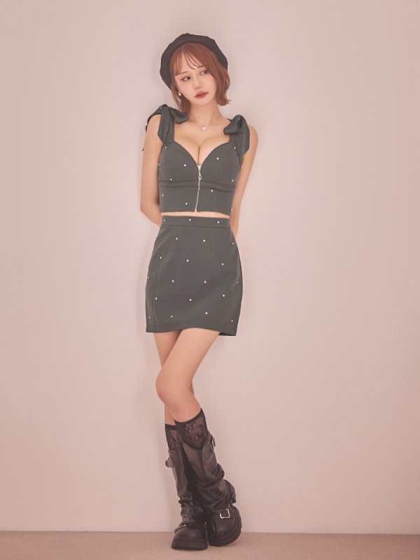 モデル：れみれみ　身長：163cm　着用サイズ：Sサイズ