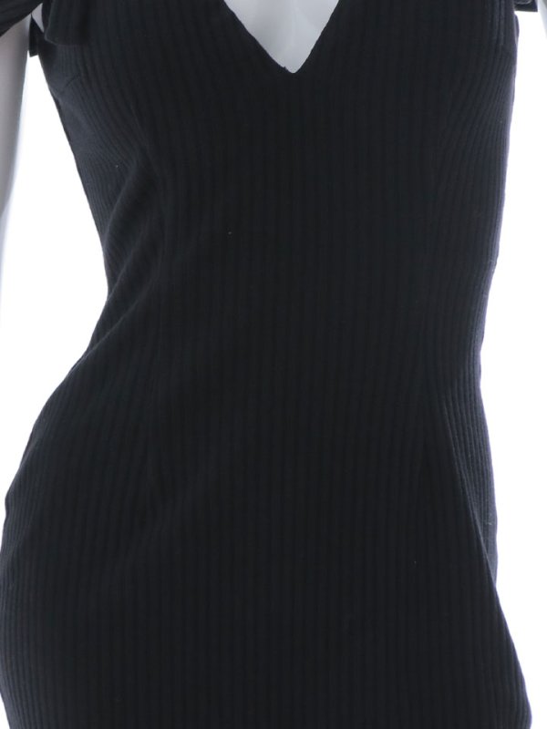 画像16: SALE!リブタイトオフショルダードレス/谷間見せ/背中見せ/ミニドレス/キャバドレス【S-Mサイズ/1カラー】[OF03] 【YN】dzw