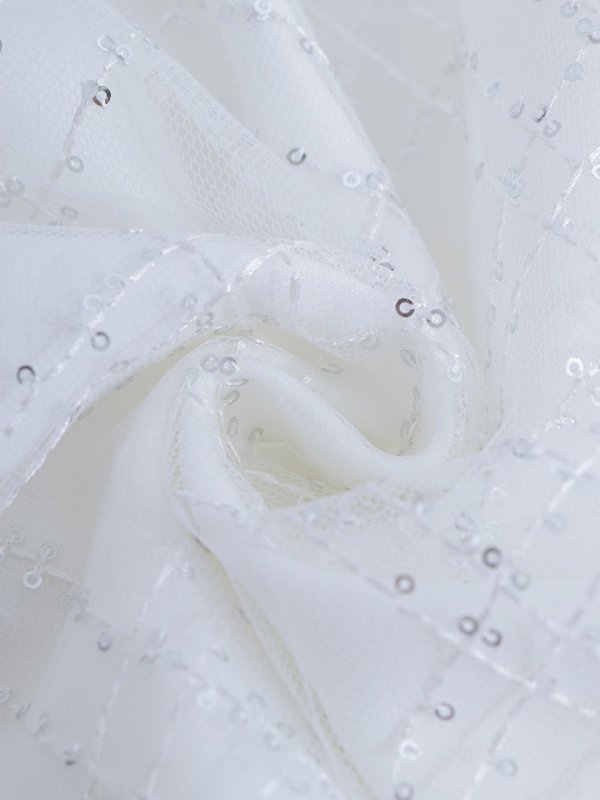 画像18: スパンコールチュールノースリーブドレス/ジップ/谷間見せ/背中隠し/ミニドレス/キャバドレス【XS-Mサイズ/1カラー】[OF03] 【YN】dzk