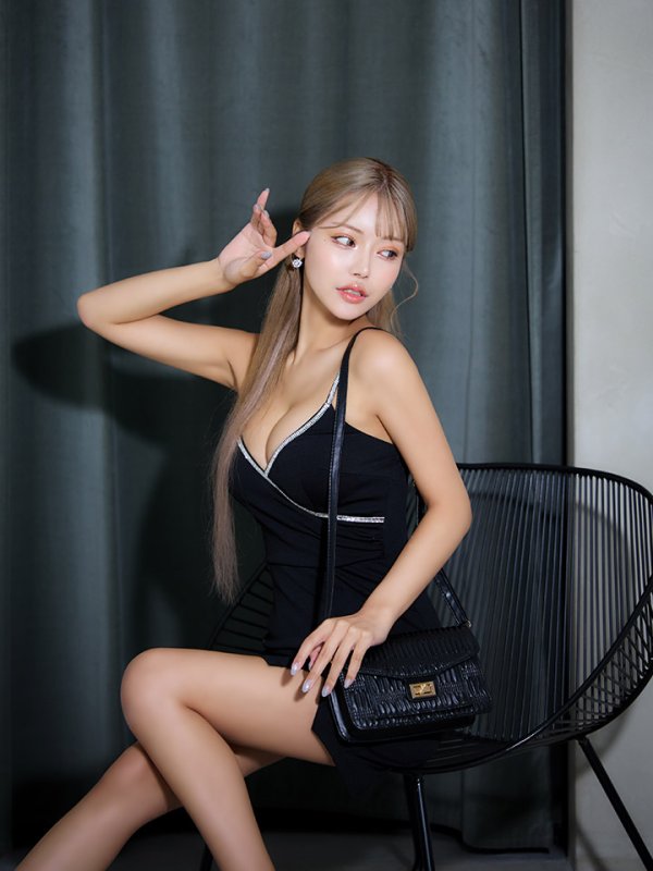 画像25: ラメタイトミニドレス/スリット/無地/ミニドレス/キャバドレス【XS-Mサイズ/2カラー】[OF03] 【YN】dzj