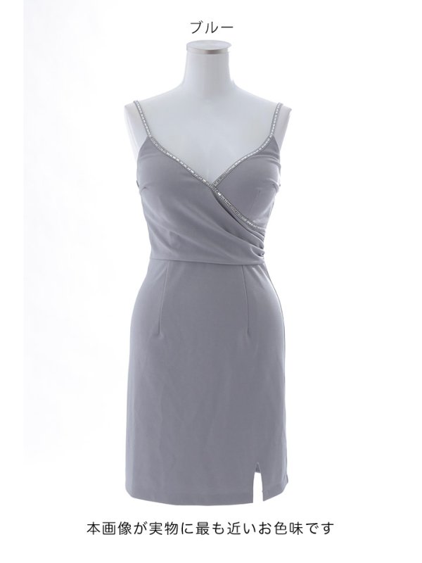 画像30: ラメタイトミニドレス/スリット/無地/ミニドレス/キャバドレス【XS-Mサイズ/2カラー】[OF03] 【YN】dzj