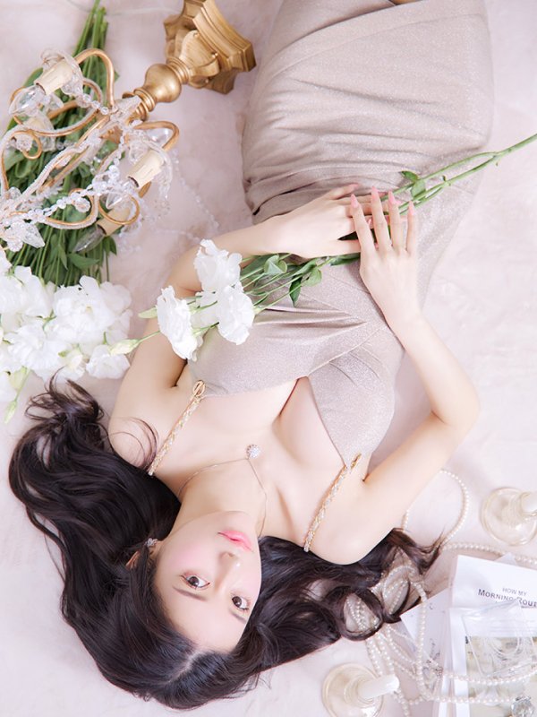 画像7: 【送料無料!】ゴージャスラメドレス/キャミソール/タック/チェーン/谷間見せ/背中見せ/ミニドレス/キャバドレス【XS-Mサイズ/1カラー】[OF03] 【YN】dzy