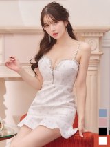 【送料無料!】ビジュースパンコールキャミマーメイドミニドレス/キャバドレス【XS-Lサイズ/4カラー】[OF03] 【YN】dzjv