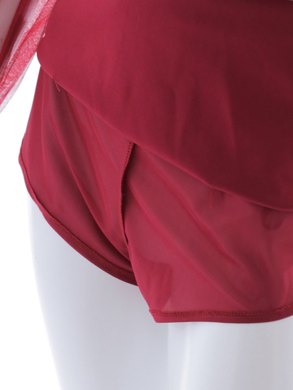 画像28: オフショルシアードレス/セットアップ/透け感/スリット/谷間見せ/ミニドレス/キャバドレス【XS-XLサイズ/1カラー】[OF03] 【YN】dzw