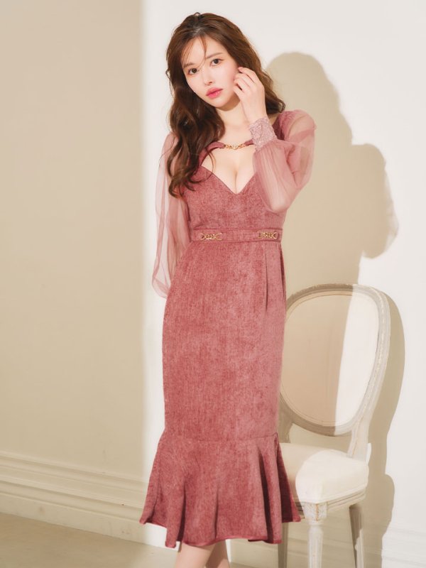 モデル：ゆめ　身長：160cm　着用サイズ：Sサイズ