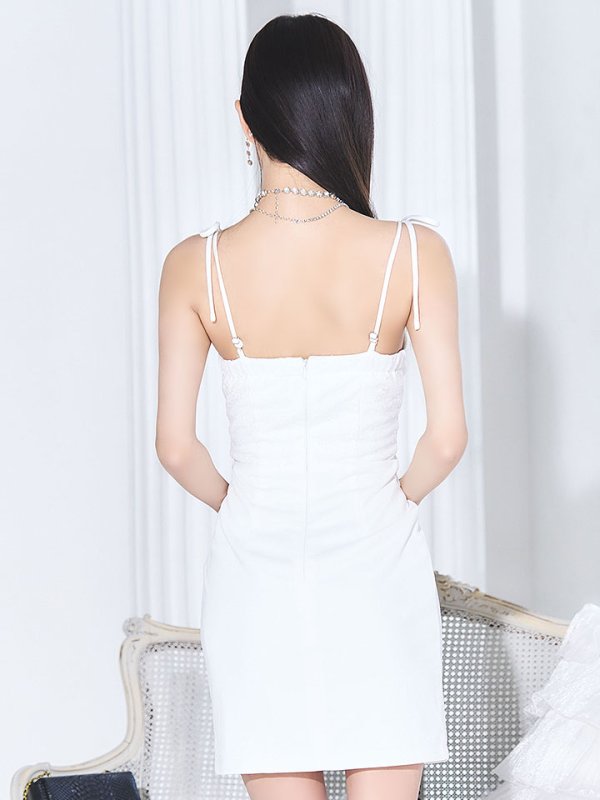 画像6: ランジェリー風キャミソールドレス/キャバドレス【XS-Lサイズ/1カラー】[OF03-U] 【YN】dzk