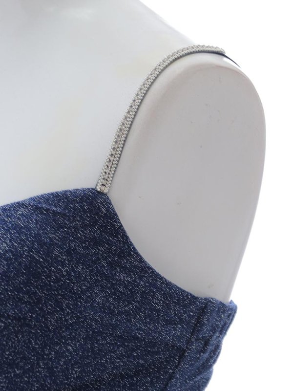 画像13: 【送料無料！】グリッターラメキャミドレス/チェーン/谷間見せ/背中見せ/タイト/ミニドレス/キャバドレス【S-Lサイズ/1カラー】[OF03] 【YN】dzwg