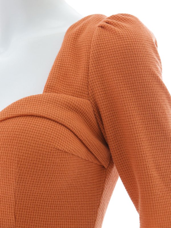 画像14: 【送料無料】フロントジップワッフルドレス/半袖/スリット/谷間見せ/背中隠し/ミニドレス/キャバドレス【XS-XLサイズ/1カラー】[OF03]【YN】dzw