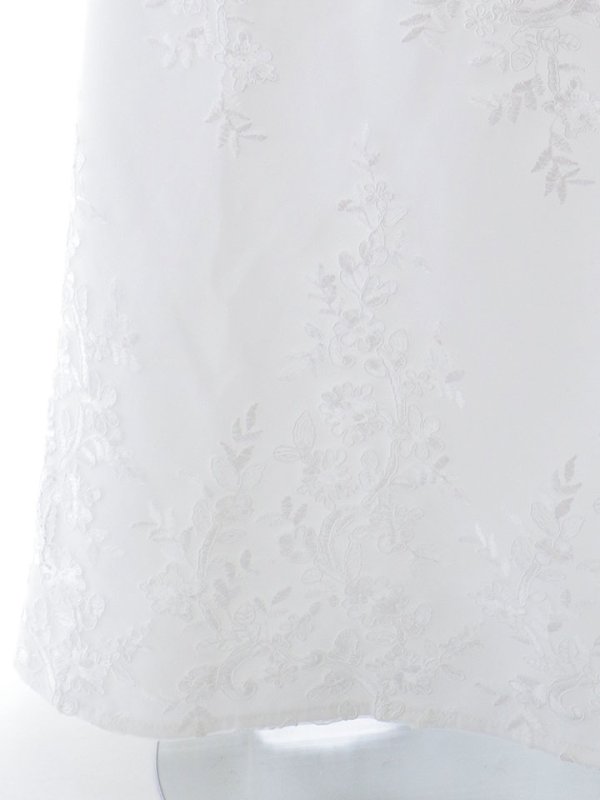 画像19: 【送料無料！】花柄刺繍レースドレス/ジップアップ/ビジュー/パール/チュール袖/谷間見せ/背中隠し/ロングドレス/キャバドレス【S-Lサイズ/2カラー】[OF03] 【YN】dzj