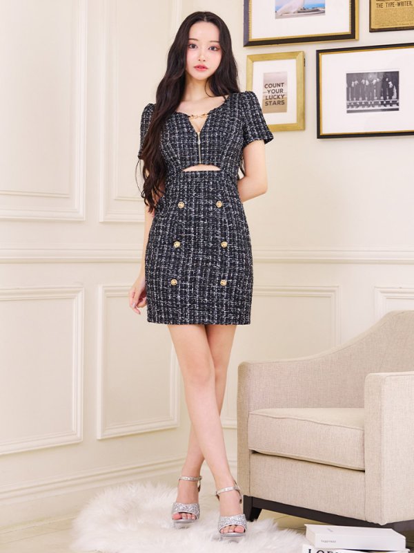 モデル：まおちゃる　身長：157cm　着用サイズ：Sサイズ