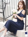 【送料無料！】【sifeel/シフィール】オープンショルダーベルトドレス/キャバドレス【S-Lサイズ/2カラー】[OF03] 【YN】dzcg