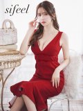 【送料無料!】【sifeel/シフィール】大柄ツイードワンピースドレス/キャバドレス【S-Lサイズ/1カラー】[OF03] 【YN】dzwv