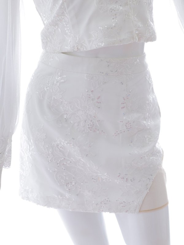 画像16: 【送料無料！】刺繍レースセットアップドレス/キャバドレス【XS-XLサイズ/1カラー】[OF03] 【YN】dzw