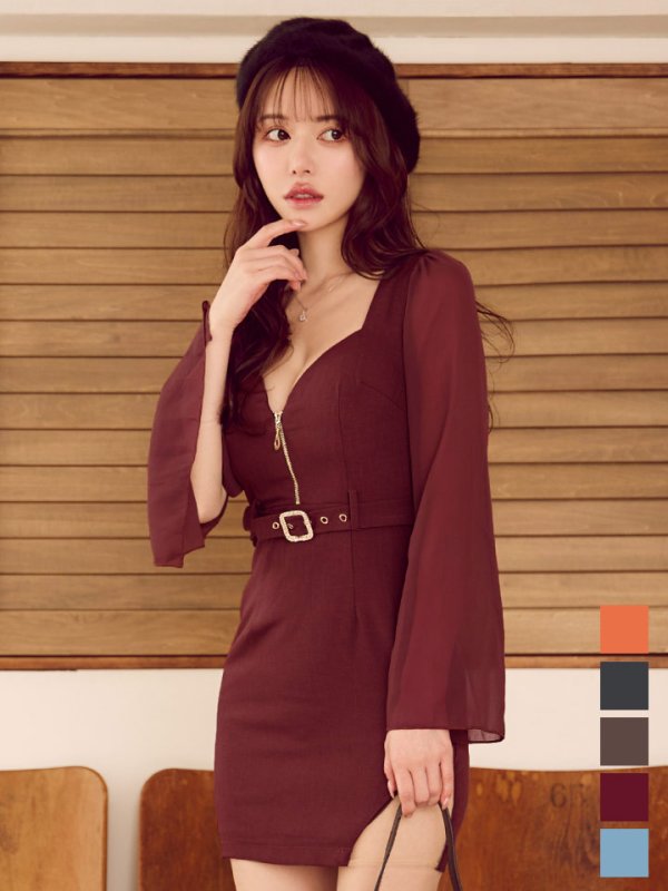 モデル：ゆめ　身長：160cm　着用サイズ：Sサイズ