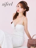 【sifeel/シフィール】大粒ビジューキャミマーメイドワンピースドレス/キャバドレス【S-Lサイズ/1カラー】[OF03] 【YN】dzjLD