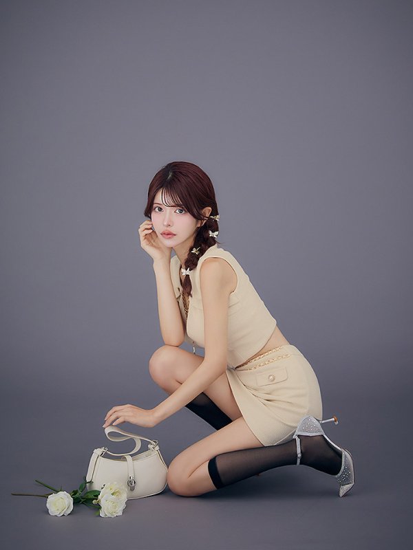 モデル：まりん　身長：163cm　着用サイズ：Sサイズ