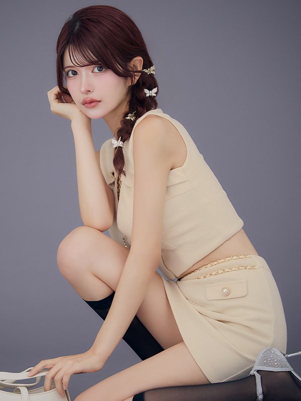 モデル：まりん　身長：163cm　着用サイズ：Sサイズ