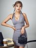 モデル：如月れい　身長：156cm　着用サイズ：Sサイズ