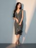 モデル：まおちゃる　身長：157cm　着用サイズ：Sサイズ