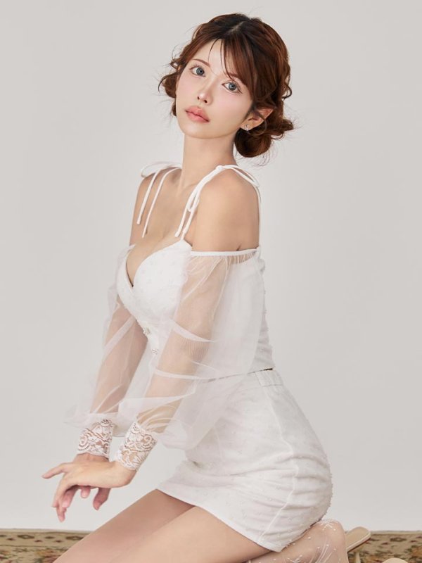 モデル：まりん　身長：163cm　着用サイズ：Sサイズ