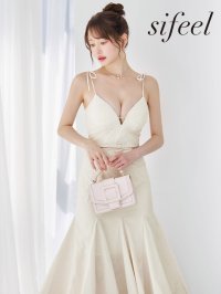 送料無料!【sifeel/シフィール】ハイウエストベルトフレアミディアムワンピース/キャバドレス【S-Lサイズ/1カラー】【予約商品/9月下旬発送予定】[OF03] 【YN】dzqLD