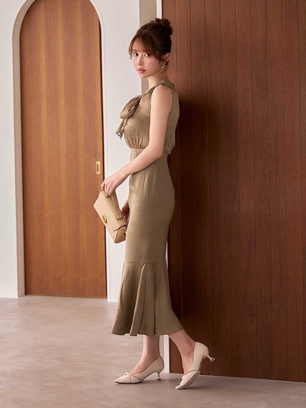 画像14: リボンマーメイドワンピースドレス/キャバドレス【S-Lサイズ/2カラー】[OF03]【YN】dzcLD