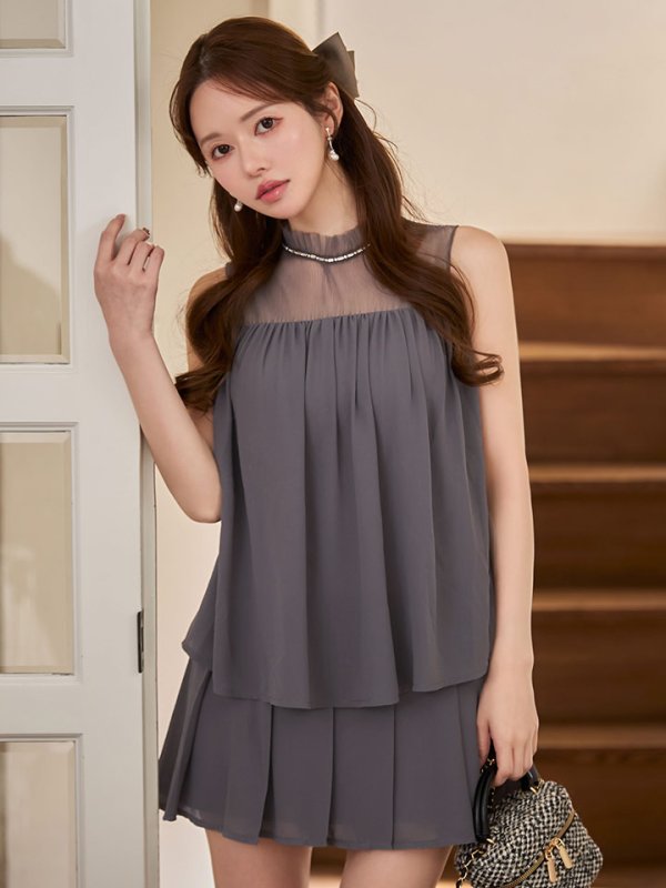 モデル：ゆめ　身長：160cm　着用サイズ：Sサイズ