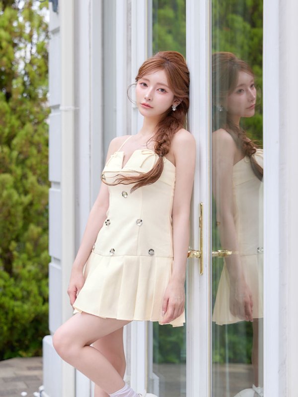 モデル：まみ　身長：161cm　着用サイズ：Sサイズ