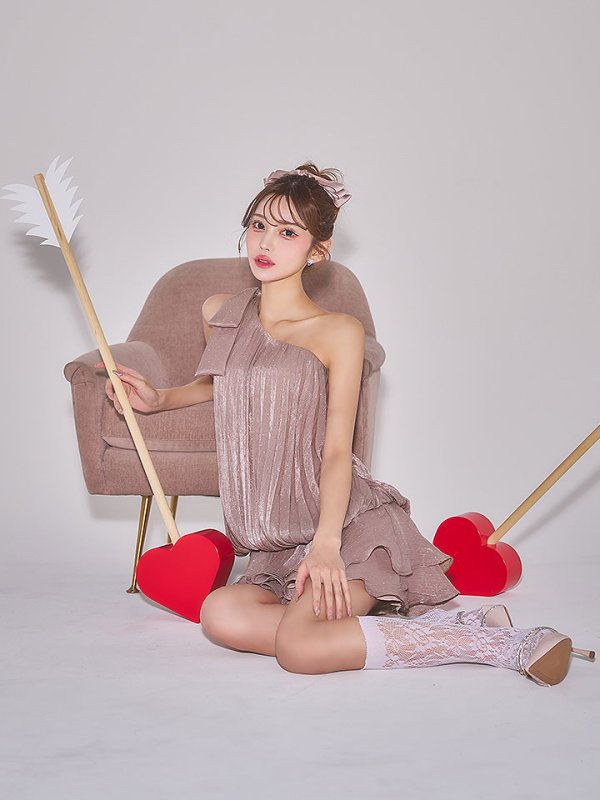 モデル：るりぴ　身長：165cm　着用サイズ：Sサイズ