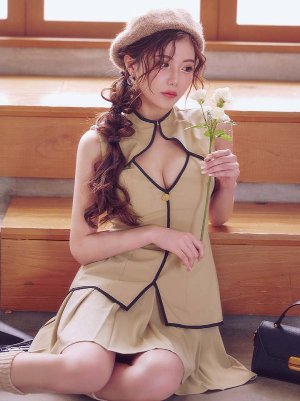 モデル：せいは　身長：161cm　着用サイズ：Sサイズ