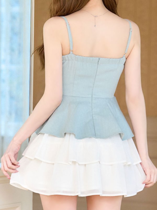 モデル：ゆめ　身長：160cm　着用サイズ：Sサイズ