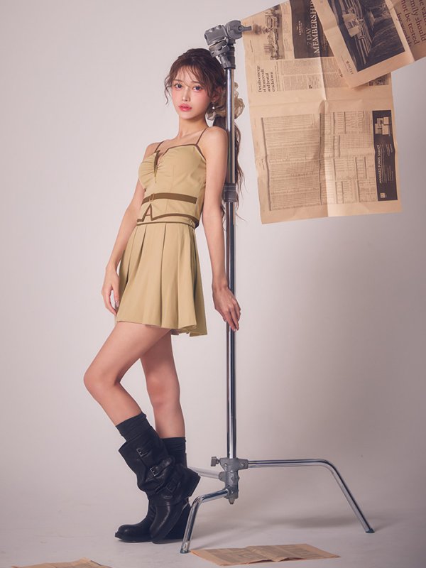 モデル：るりぴ　身長：165cm　着用サイズ：Sサイズ