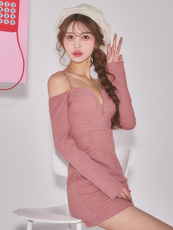 モデル：るりぴ　身長：165cm　着用サイズ：Sサイズ