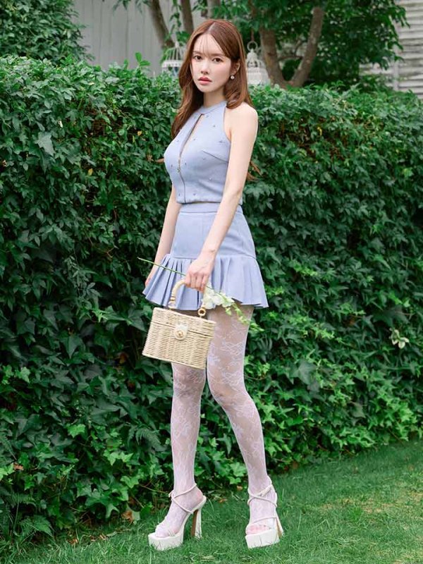 モデル：ゆめ　身長：160cm　着用サイズ：Sサイズ