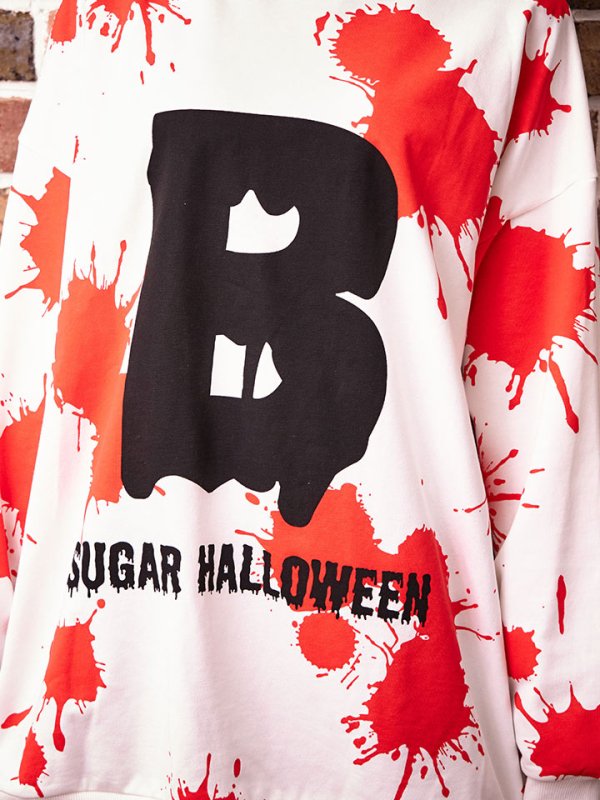 画像7: 【SALE!!】【即日発送】☆即日発送【ハロウィン】Myブラッドタイプ主張！インパクト大血液型トレーナーコスプレ「jSB1607」[HC02]