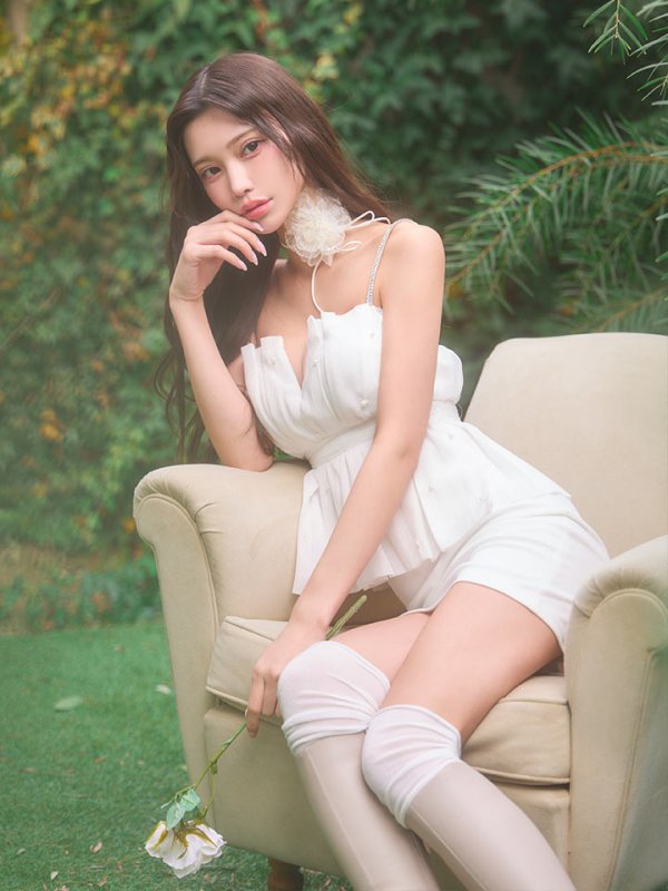 モデル：るりぴ　身長：165cm　着用サイズ：Sサイズ