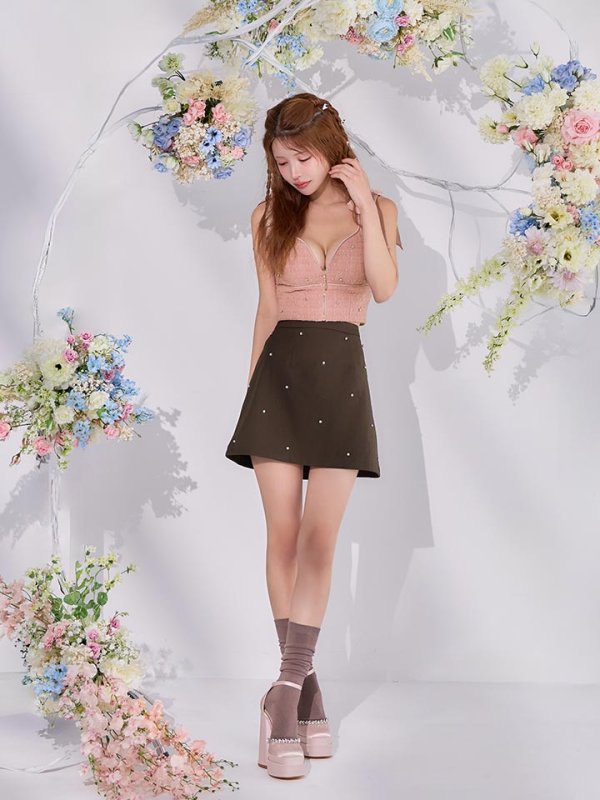 モデル：まりん　身長：163cm　着用サイズ：Sサイズ