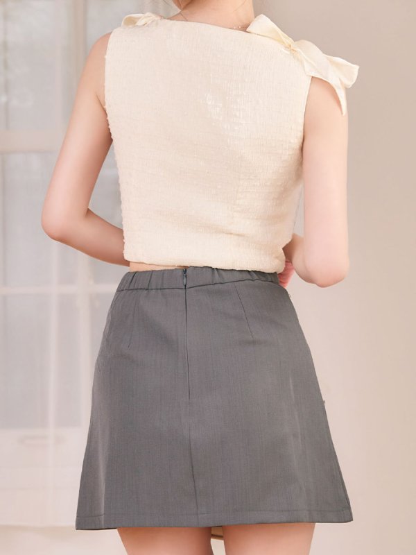 モデル：ゆめ　身長：160cm　着用サイズ：Sサイズ