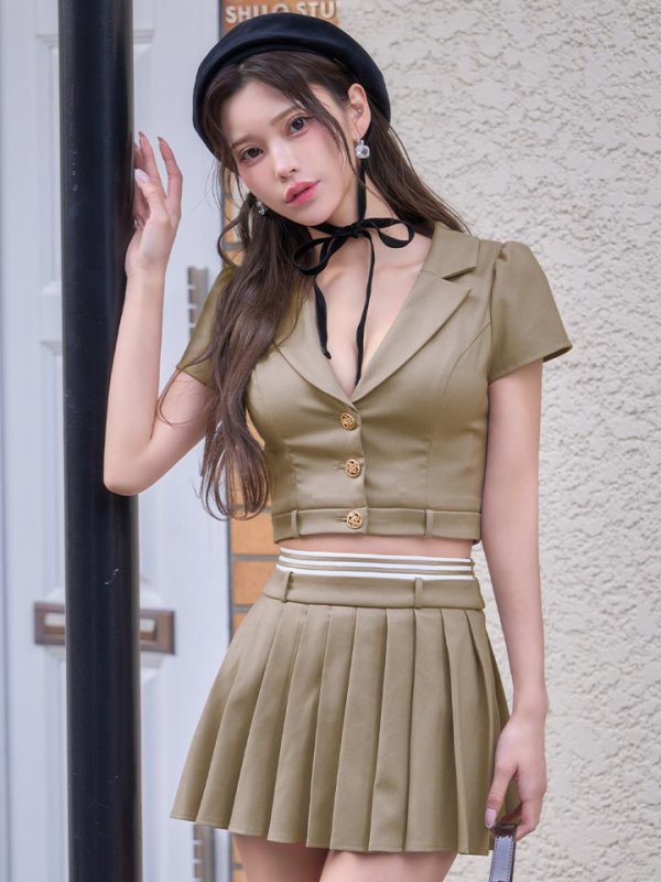 モデル：るりぴ　身長：165cm　着用サイズ：Sサイズ