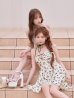 モデル：まみ　身長：161cm　着用サイズ：Sサイズ　モデル：天海りこ　身長：156cm　着用サイズ：Sサイズ
