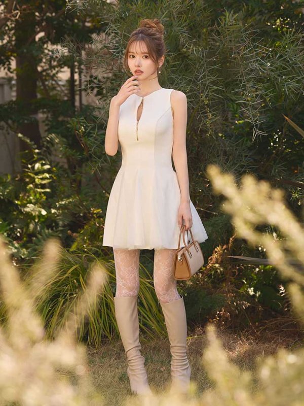 モデル：ゆめ　身長：160cm　着用サイズ：Sサイズ