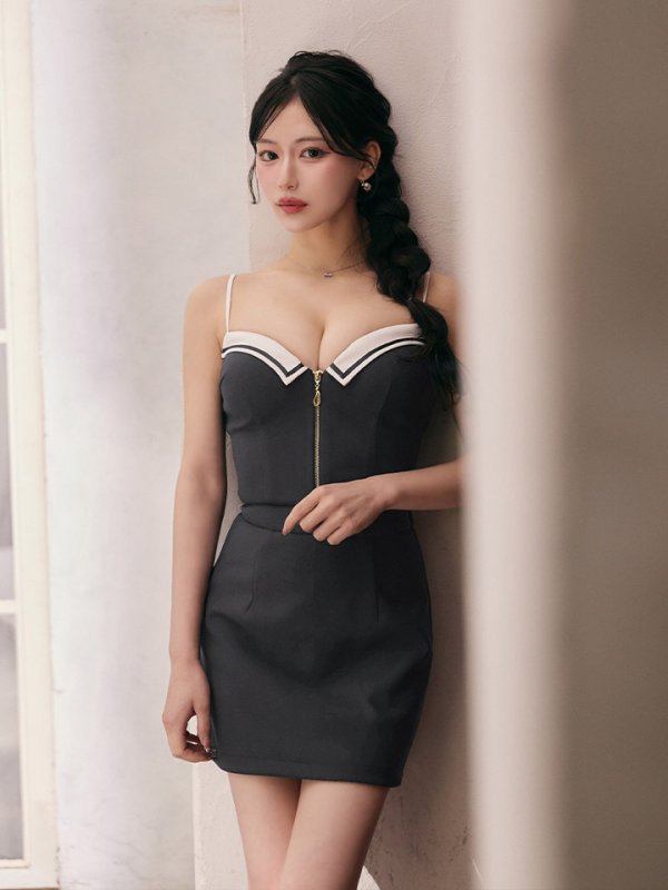 モデル：夏目かんな　身長：155cm　着用サイズ：Sサイズ