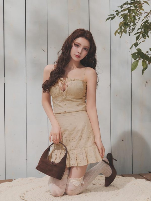 モデル：ももか　身長：156cm　着用サイズ：Sサイズ